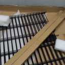 Decorative Garden Fence Metal Dog Fence Outdoor, 40in (H) x 36ft (L), 14 Panels + 2 Gates, Heavy Duty Garden Fencing Animal Barrier for Patio & Flower Bed, Black-Silver