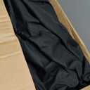 1200D Pontoon Boat Cover with Support Poles 2 Pack, Heavy Duty Pontoon Boat Cover, 17-20 ft Waterproof Boat Cover for Pontoon with Motor Cover, Adjustable 14 Tie Down Straps,Black