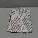 54x54 Inch Vintage Newspaper Linen Tablecloth Rectangle Old Historic Newspaper Durable Tablecloths Farmhouse Thickened Washable Table Cover for Kitchen Home Dining Caf Party Outdoor