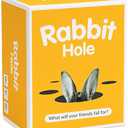 RABBIT HOLE Party Game - The “What Will Your Friends Fall for?” Family Card Game - for Kids, Tweens, Teens, College Students, Adults and Families, at Fun Parties and Board Games Night with Your Group