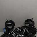 2PM SPORTS Vinal Girls Adjustable Flashing Inline Skates, All Wheels Light Up, Fun Illuminating Skates for Kids Men Adult Women and Boys, XL