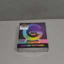 Mini Wireless Speaker with Atmosphere Light, Wireless Charging, Alarm Clock and Bedside Lamp (White)