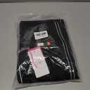 LAZAWG Women Sauna Suit Sweat Shirt Long Sleeve Sweat Jackets for Fitness Gym Running Exercise Slimming (Small, Zip Black)