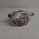 IMUSA USA IMU-91635 Nonstick Stock Pot with Glass Lid 4.8-Quart, Charcoal