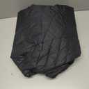 CAMELSPORTS Women's Down Jacket Hooded Windproof Puffer Coat Packable Warm Winter Jacket Lightweight Ladies Parka (Large, Black Long)