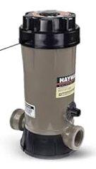 HYDROTOOLS By SWIMLINE 8750 Super Premium In-Line Automatic Chlorine Feeder Chlorinator Adjustable Output 9.0 Lbs Capacity | Universal Compatibility | Above Ground & Inground Swimming Pool Bromine