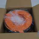 10"16.4FT PVC Flexible Duct Hose Flame Retardant HVAC Ducting with Adjustable Rope Ducting Hose with D Hook & Steel Support for Utility Blower Exhaust Fan