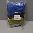 wegreeco Washable Dog Diapers - Washable Male Dog Belly Wrap - Pack of 3 - (Black,Blue,Olive,Medium)