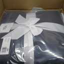UGG Leonora Comforter Set with 1 Pillow Sham Lightweight Down Alternative Blanket Reversible All Season Washable and Hypoallergenic Bedding Set for College Dorm, Twin/Twin XL, Navy Blue