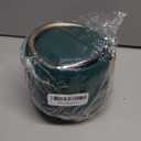 Mini Countertop Trash Can with 5 Rolls of Trash Bags, Waste Can with Press Type Lid, 0.5 Gallon/1.5 Liter Wastebasket Trash Can Dispenser, Mini Bin for Bathroom Vanity, Coffee Table