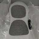 3 In 1 Electric Back Massager for Pain Relief Deep Tissue, Electric Lumbar Support Pillow for Bed and Chair, Lower Back Massager with Heat, Sciatica Pain Relief Devices - Grey