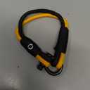 Mens Rope Bracelet - Stainless Steel Black Shackle, Extremely Durable and Scratch Resistant Waterproof Paracord, Handmade, Nautical Wristband for Men