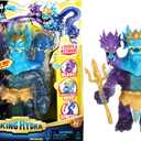 Heroes of Goo Jit Zu Deep Goo Sea King Hydra Figure with Triple Attack 3 in 1 Goo Power. Plus Light and Sound Battle Action!