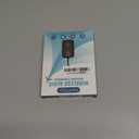 2025 Upgraded Airplane Bluetooth 5.4 Transmitter with Qualcomm Chipset, ElecMoga Airplane Travel Essentials Supports 2 AirPods or Headphones, 2-in-1 AUX Wireless Receiver for Gym, TV, Car, Audio (Black)