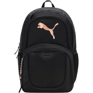 PUMA Classic Core Backpack, Black/Pink, OS