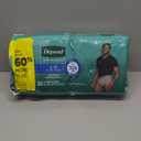 Depend Fresh Protection Adult Diapers, Incontinence Underwear for Men, Disposable, Maximum, Large, Grey, 28 Count 