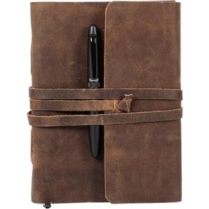 Leather Journal Notebook Handmade Writing Journal Leather Diary, Travel Scrapbook, Sketchbook, Planner & Gift for Men & Women Gift for Writers, Students, Artists, Journal Lovers