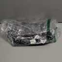 Bathroom Rugs Set 2 Pieces,Thin Bathroom Mats,Toilet Rugs,Quick Dry,Non-Slip,Machine Washable,Low Pile,Absorbent Bath Mats,Shower,Sink,Home Decor Accessories.Black,1'5"x2'3"+1'8"x2" U Shape