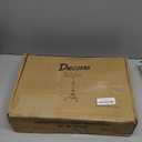 Projector Stand Tripod Adjustable, Laptop Height from 23.5 to 46.5 inches with Gooseneck Phone Holder, Floor for Office, Home, Stage, Studio, DJ Racks Holder Mount, 23.5inch-46.5inch (Black)