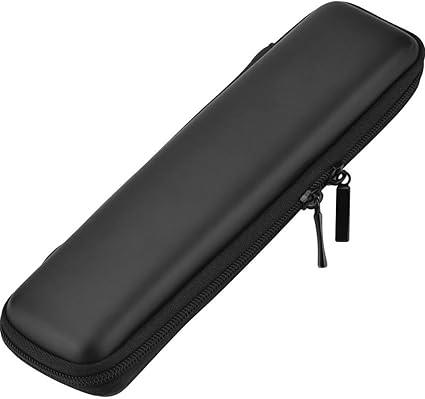 Mudder Hard Shell Pencil Case Stylus Pen Case Holder Slim Pen Case Small Travel Pen EVA Pocket Pencil Case for Executive Fountain Pen Mechanical Pencil Ballpoint Pens, Black