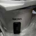 Aroma Housewares 32-Cup (Cooked) (16-Cup UNCOOKED) Pot Style Rice Cooker (ARC-7216NG) , White