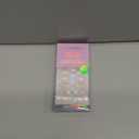 BTArtbox Press On Nails Almond - 3D Pearl Leopard Medium French Tip Press On Nails with Glue for Women, Opaque Soft Gel Glue On Nails in 15 Sizes - 30 Stick On Nails Kit, Cheeky Duo