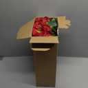 100Pcs Red Roses Artificial Flowers with StemsFake Roses Bouquet Fake Flowers BulkSilk Velvet Roses for Wedding Centerpieces Arrangement Baby Shower Birthday Home Decor Gifts