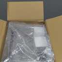 Prinxse 3 Pack Trash Bag Organizer Under Sink, Stackable Plastic Garbage Bags Holder with Lid, Trash Bag Dispenser Roll Storage for Kitchen, Pantry & Laundry Room Organization