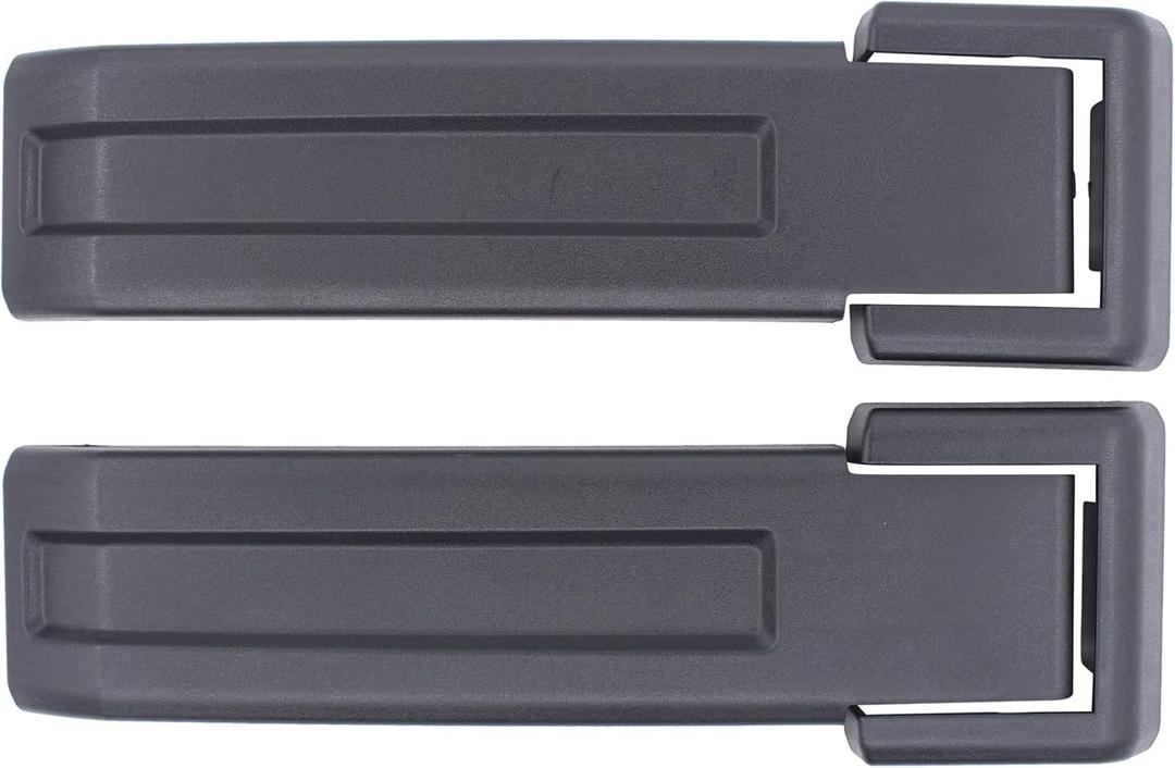 NewYall Pack of 2 Rear Liftgate Tailgate Spare Tire Door Hinge Cover Trim Accessories for Jeep Wrangler 2007-2018