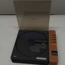 syitren R300 CD Player Portable Bluetooth Desktop Retro CD Players for Home, Without Speakers, Rechargeble Battery Small Compact Vintage CD Player, SPDIF Out, Brown