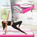 Air Mat Tumble Track, Gymnastics Mats Tumbling Track with Electric Air Pump for Home Use Cheerleading Training Kids Gym Yoga