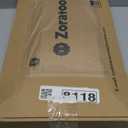 Cloud-Cuddle Cat Window Perch with 4-Sided Bolster, Zipper Design Cushion Window Seat for Window Sill, Sturdy Metal Frame & Easy Assembly Pet Hammock Bed for Indoor Cats (Gray, Large)