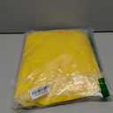 Hazmat Suit Disposable Coverall | Heavy Duty Full Body Paint Coverall & Suit in 7 Sizes with Multiple Specifications With Hood - Breathable & Water Resistant - 2X-Large, Yellow