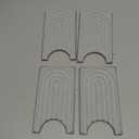 eormoe Diatomite Kitchen Faucet Mat - 14Inch Water Absorbing Stone Tray for Sink, Stone Fast-Drying Faucet Mat for Kitchen Counter Sink Accessories (Grey, 14'' x 3.9'') (Gray)