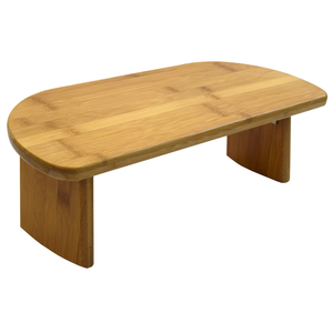 Bean Products Bamboo Foldable Meditation Bench – Supportive and Portable Kneeling Stool Chair with Meditation kit – Ergonomic Design for Seiza, Meditation, Prayer and Travel – Made in USA