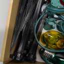 Abeja C9 Christmas Pathway Light Outdoor, 38Ft Multicolor Bulbs Christmas Pathway Lights with 25Stakes, Connectable Weatherproof Walkway Lights for Yard Lawn Sidewalk Garden Xmas Holiday Decor