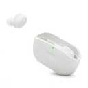 JBL Vibe Buds 2 - True Wireless Noise Cancelling Earbuds Pure Bass Sound & Smart Ambient Technology, 4mics for Crisp, Clear Calls, up to 40Hrs of Playback, IP54 Dust & Water Resistant (White)