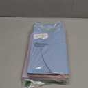 4 Pack Coupon Organizer with 13 Pocket | Plastic Travel-Friendly Accordion Receipt Holder 10” x5.5” Expanding Folder for Small Bill Business Cards Tax Item Ticket, Pastel Design