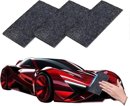 Upgrade Nano Sparkle Cloth Car Scratch Remover,Sparkle Cloth Car Paint to Scratch Artifact（3CC-Pack）, Set of 2