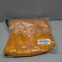 THHGPO Women's Metallic Shiny Maxi Skirts Lightweight Silky Flowy Skirt for Summer Beach Holiday Mustard Yellow XXXL