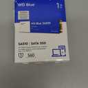 Western Digital 1TB WD Blue SN580 NVMe Internal Solid State Drive SSD - Gen4 x4 PCIe 16Gb/s, M.2 2280, Up to 4,150 MB/s - WDS100T3B0E