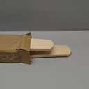 Padded Sleeve Ironing Board 57x13cm Tabletop Sleeves & Chest Tailor Ironing Board with Long Wooden Base for Tailor Dress Forms Household, Laundry Rooms, Travel Use, White