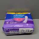 Always Discreet Adult Incontinence Pads for Women, Extra Heavy Absorbency, Long Length, Postpartum Pads, 45 Count, 6