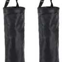 2PCS Car Trash Bag, Seat Back Hanging Car Garbage Bag, Waterproof Hanging Car Trash Can for Camping, Outdoor Traveling, Home Use & Car Storage, Washable Oxford Material