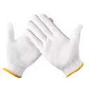 Gloves Manufacturer Working Safety Gloves White Cotton Knitted Gloves - White Cotton Knitted Gloves and Industrial Gloves