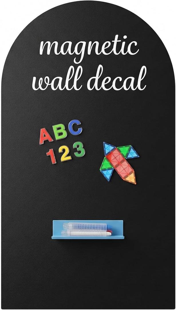 Magnetic Wall Board for Kids: Large Space for Math & Spelling Fun