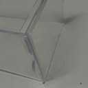 Hamiledyi No Mess Bird Cage Feeder 2Pack Automatic Parrot Seed Feeders with Perch Acrylic Transparent Seed Food Container Cage Accessories for Small and Medium Lovebirds Parakeets