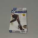 Truform Sheer Compression Stockings, 15-20 mmHg, Women's Thigh High Length, 20 Denier, Nude, Large