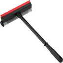 Professional 8.1" 2 in 1 Window Squeegee with 16" Long Handle,Car Squeegee for Gas Station,Home,CarGlass,Shower,Outdoor High Window Cleaning