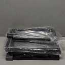 Snughome Desk Shelf, 38.6" Desk Hutch for Computer Monitor, Desktop Organizer Shelf, 4 Tier Desk Display Rack, Wood Desktop Bookshelf Storage Rack for Home Office Dorm, Black